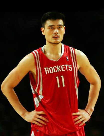 2002年NBA状元：上海交通大学-姚明(Yao Ming)